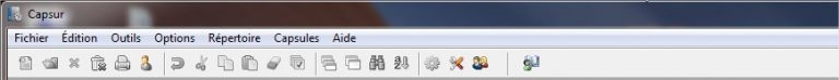 menu principal Capsur